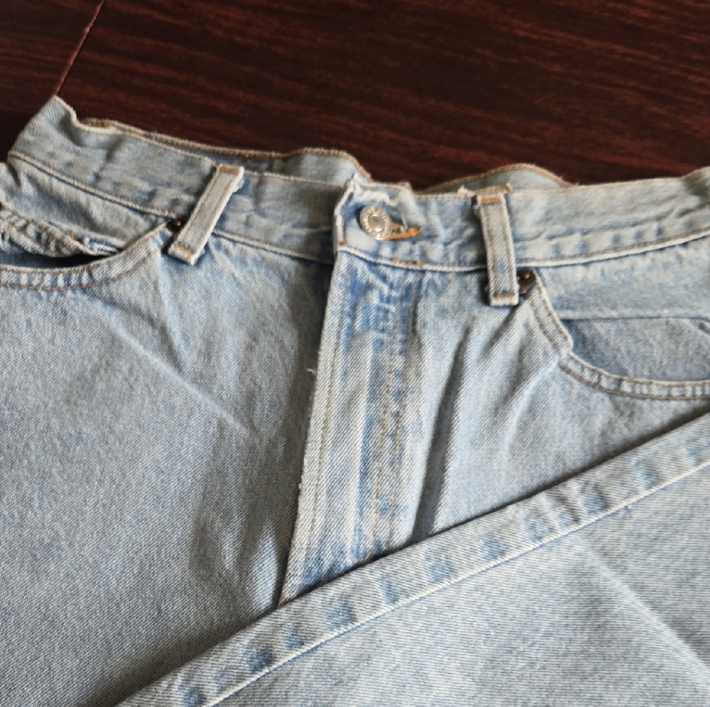 Vintage Gap Women's High Rise Jeans - Light Blue,